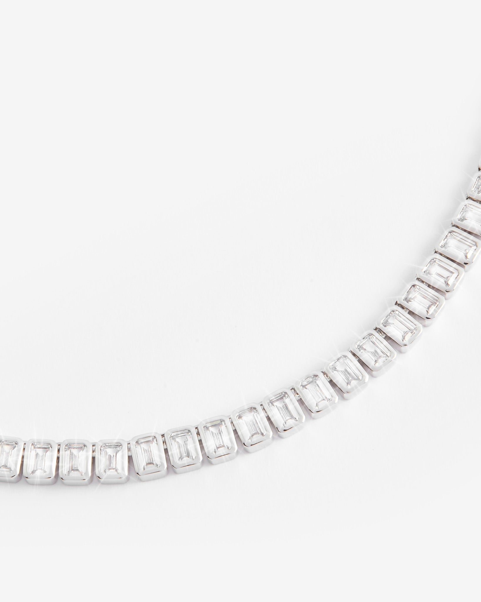 Bezel Tennis Chain - 6mm